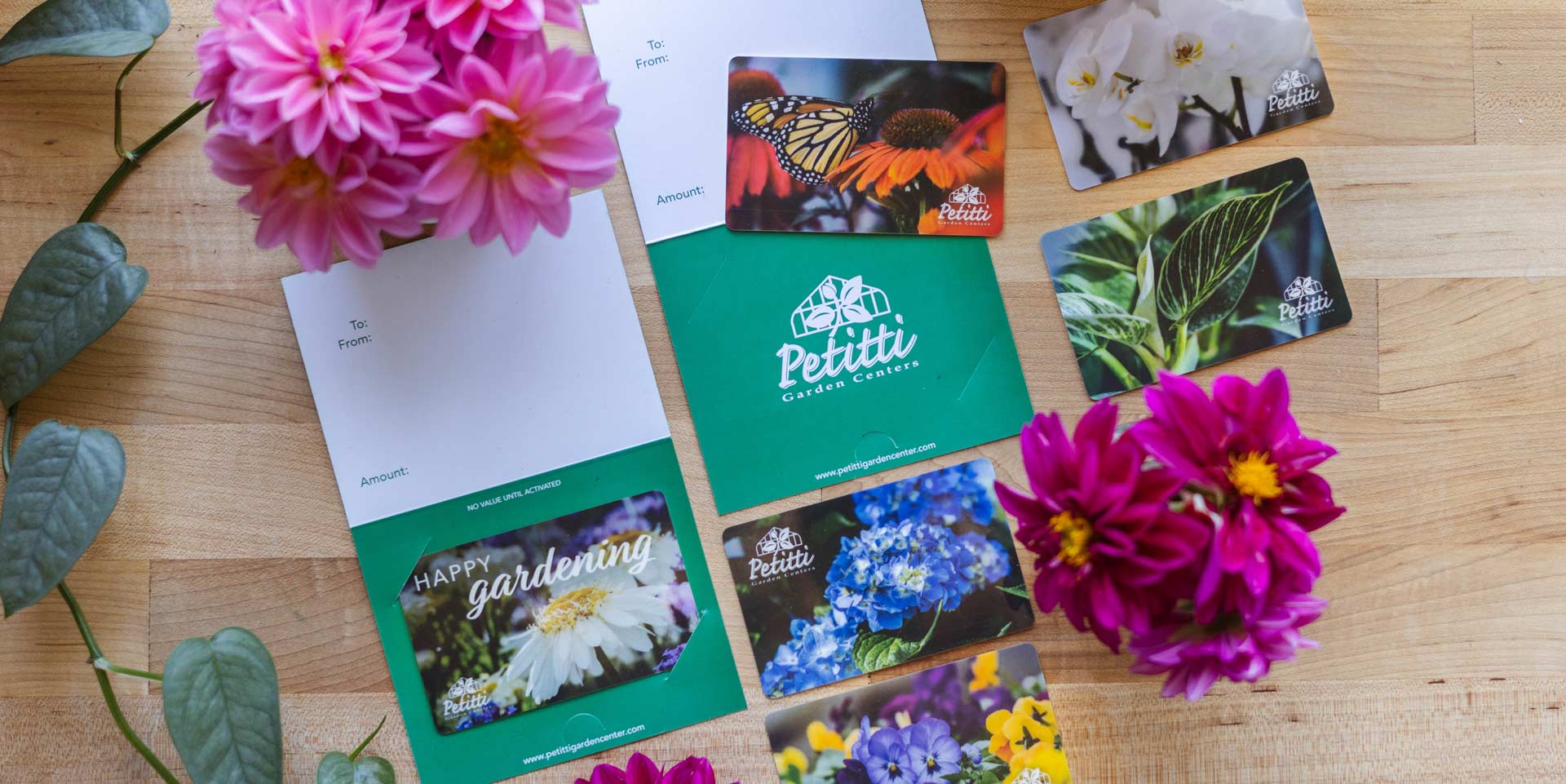 Buy Gift Cards Online, In-Store | Petitti Garden Centers